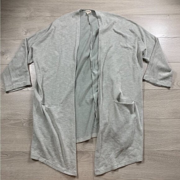 Donni Anthropologie Slouchy Gray Cardigan - Picture 3 of 10